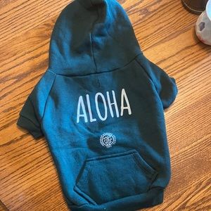 American Apparel Hawaiian dog hoodie